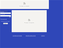 Tablet Screenshot of albadia.fr